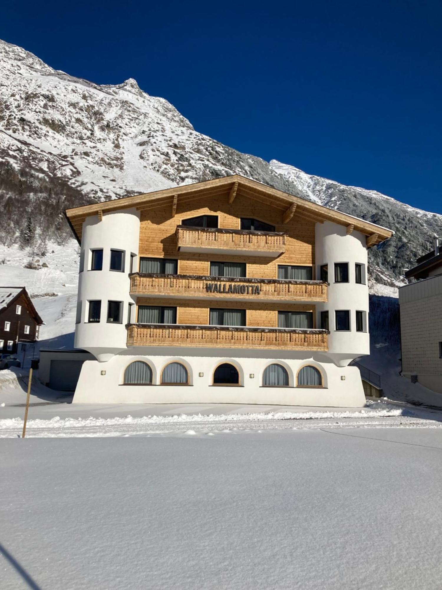Garni Apart Wallamotta Silvretta Card Premium Betrieb Galtür Exterior foto
